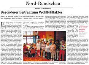 Nord-Rundschau vom 27.09.2017