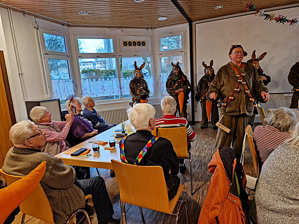 Rosenmontagsfete 2026 mit den Hörnleshasa im HdB