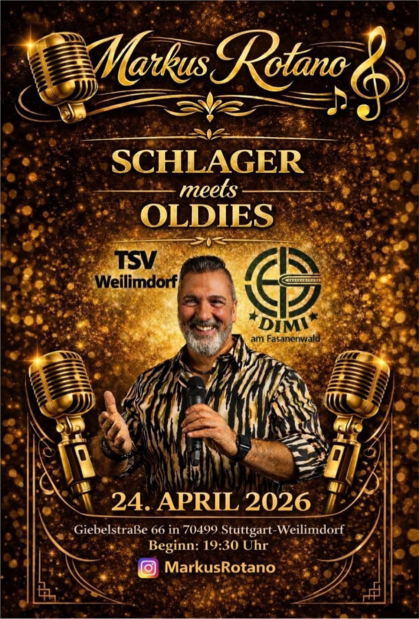 Schlager meets Oldies! Plakat